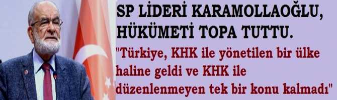 BAŞBAKANIN AÇIKLAMALARI BENİ ÜZÜYOR. BU ÜLKE, KENDİSİNİ DEVLETİN YERİNE KOYANLARDAN ÇOK ÇEKTİ, UNUTMASINLAR