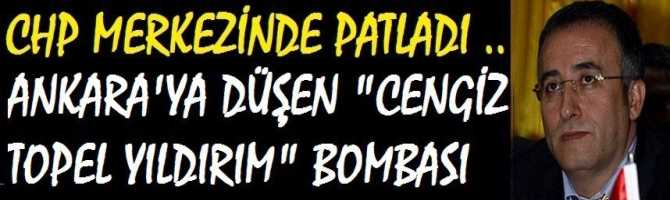 CHP GENEL MERKEZİNDE PATLADI .. ANKARA'YA DÜŞEN 