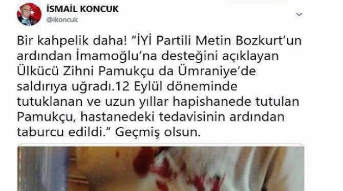 AKP'nin badigartlığına soyunan, 