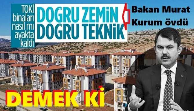 Evet, DEMEK Kİ; KADERE İNANMAK AYRI, İNŞAAT YAPIMINDA; VİCDANLARI ve DOĞRU ZEMİN TEKNİĞİNİ KULLANMAK AYRI