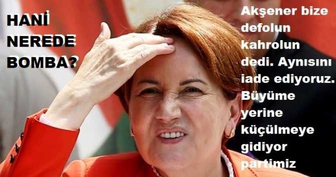 MERAL AKŞENER'İ; ATOM BOMBASI İLE VURACAKLAR.. DURUMU VAHİM..