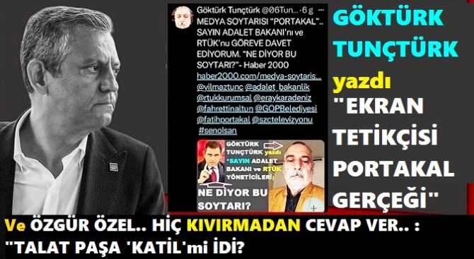 “GAFİL” ÖZGÜR ÖZEL, KIVIRMADA ORYANTAL ASENA’yı BİLE GEÇTİ. ÖZGÜR ÖZEL, KIVIRMA CEVAP VER; TALAT PAŞA ‘KATİL’ mi? Ve EKRAN TETİKÇİSİ PORTAKAL’a NE OLDU? ŞİMDİ NEREYE GİTMEYE ÇALIŞIYOR?