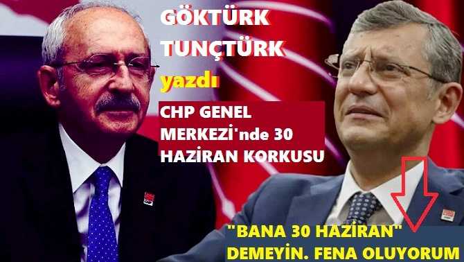 CHP GENEL MERKEZİNDE; “30 HAZİRAN KÂBUSU” Ve CHP’nin ‘HUKUK FUKARASI’ HUKUKÇULARI. 